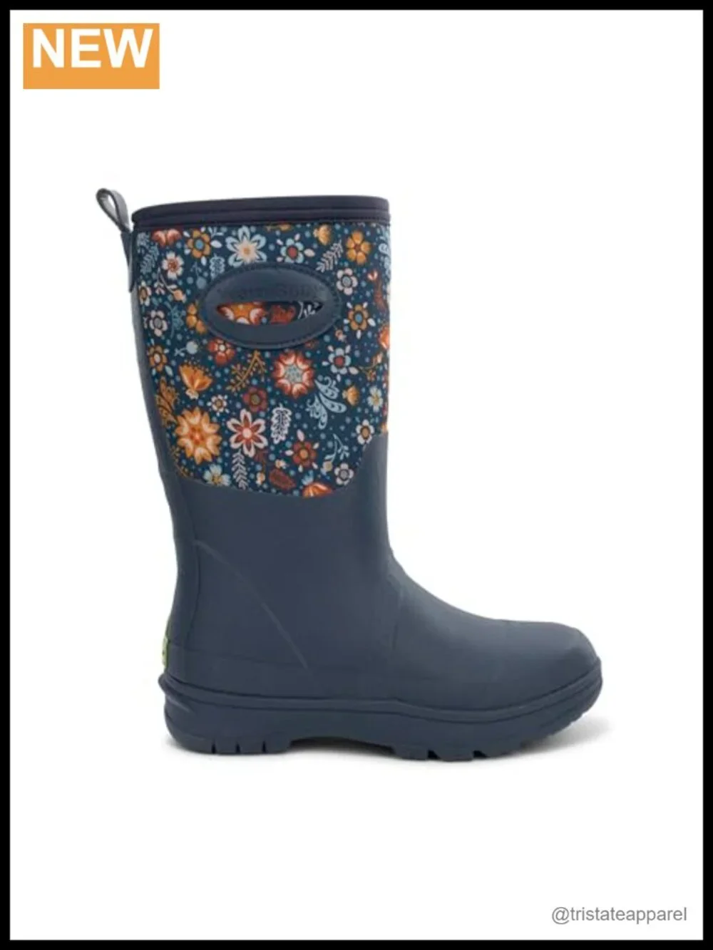 Waterproof Insulated Neoprene Mid-Calf Snow Boots with Faux Fur Lining